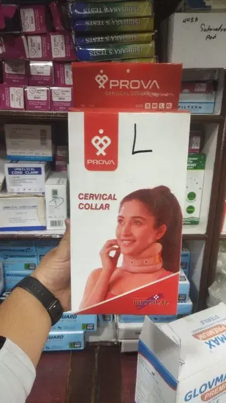 PROVA Soft Cervical Collar For Mild Neck Pain and Supporting Cervical|| Small, Medium,Large.