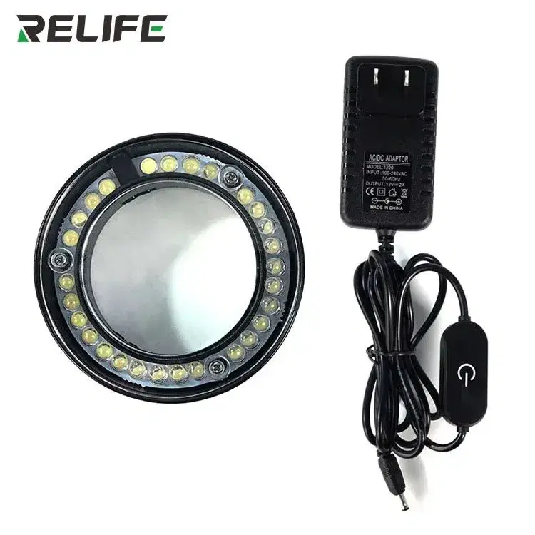 RELIFE RL-033D microscope LED light / with dustproof Black/blue/green
