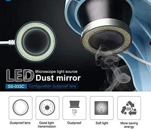 SUNSHINE SS-033C microscope LED lamp/with dust mirror