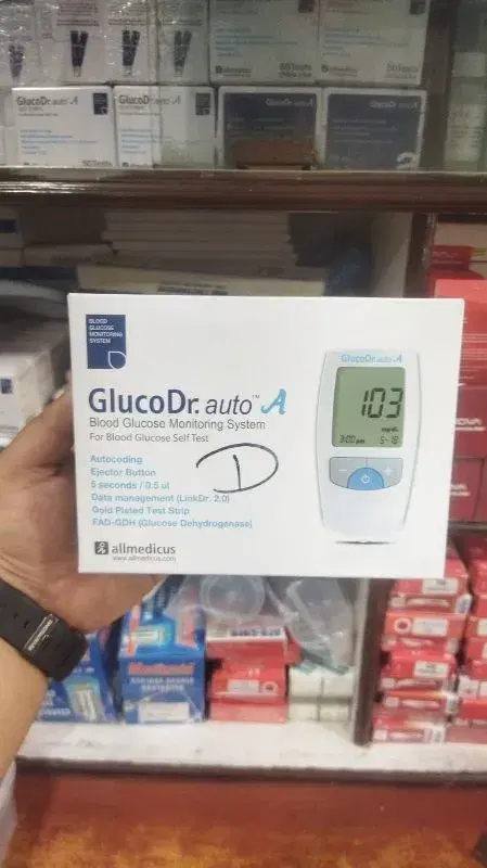 Gluco DR Auto A 100 Pcs Glucometer Test Strips