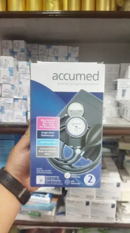 AccuMed Aneroid Sphygmomanometer/Blood Pressure Meter.
