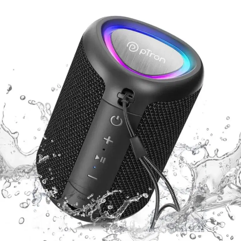 pTron Fusion Mount V2 Mini Bluetooth Speaker, 12W