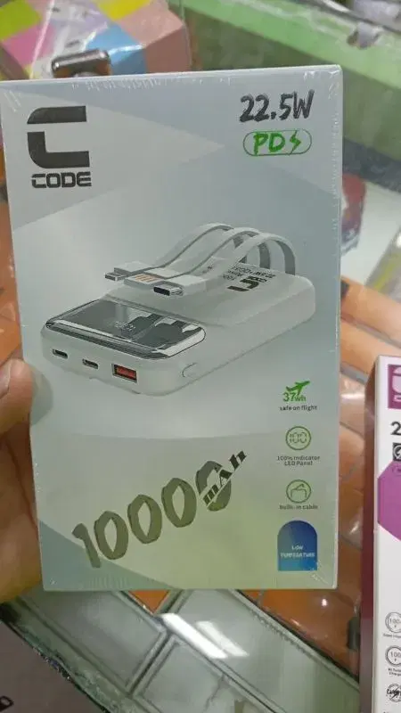 Code 22.5W PD 10000mAh Powerbank