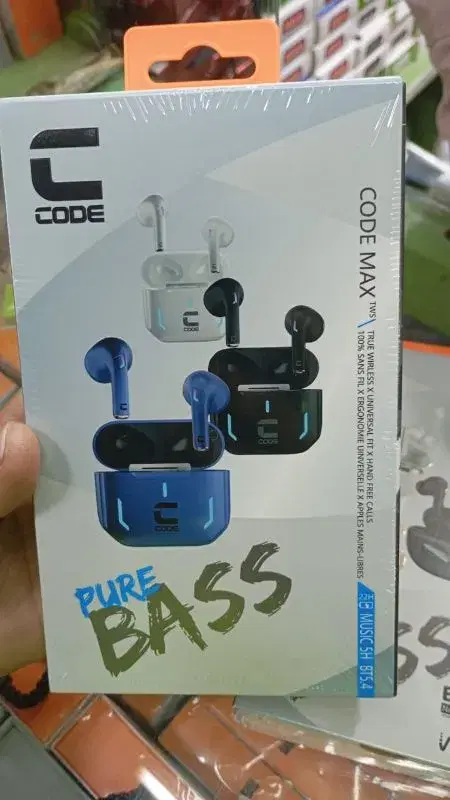 Code Pure Bass 5H music Earbuds