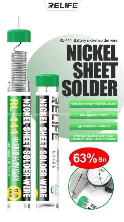 RELIFE RL-444 Battery Nickel Solder Wire/0.8MM.