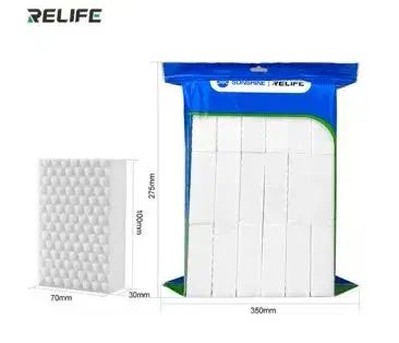 RELFEI RL-080 PRO High Density Nano Cleansing Sponge Set.