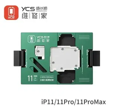 YCS iSocket Motherboard Test Fixture for iPhone 11 Series Mainboard Middle Layer.