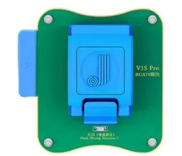 JCID V1S PRO Programmer & NAND Socket BGA70 for iPhone 6S-7P Nand flash.