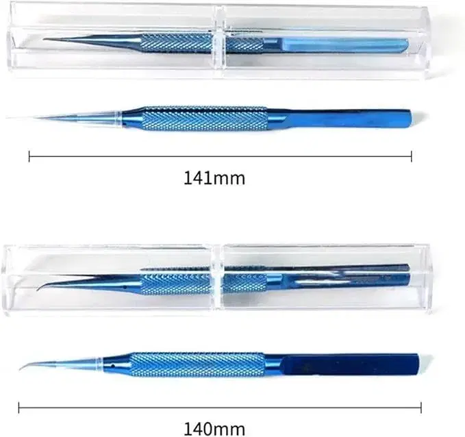 RELIFE RT-15C Ultra-Precision Titanium Alloy Tip Tweezers.