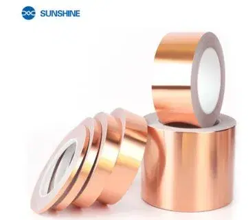 SUNSHINE COPPER FOIL TAPE FOR HEAT SINK THERMAL GREEZE 20mm Sizes