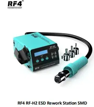 RF4 RF-H2 ESD Rework Station For Phone BGA Desoldering Repairing Hot air gun welding bench lead free adjustable display..