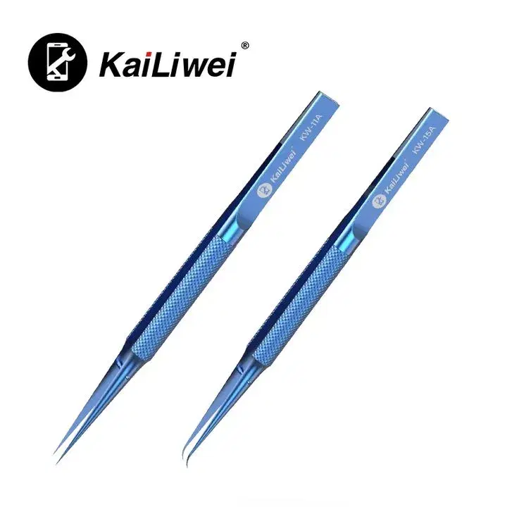 KAILIWEI KW-11A KW-15A Titanium Alloy Tweezers.