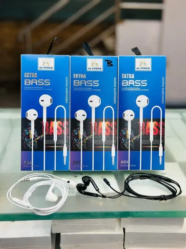 AS Power A21 extra bass earphone