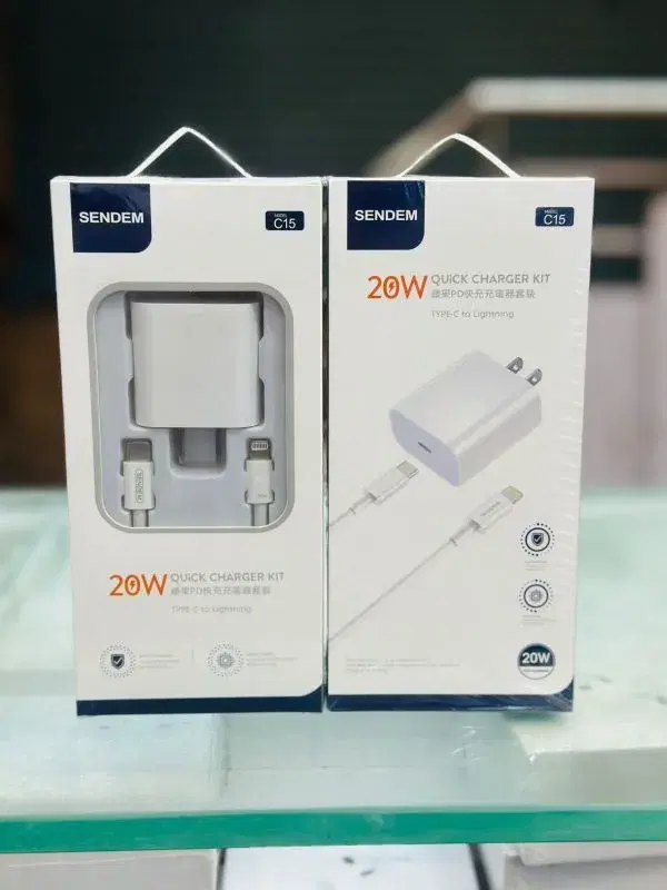 Sendem C15 20W Quick Charging Kit Type-c to Lightning