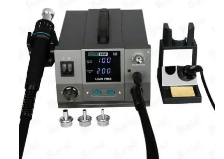 SUGON 9630 760W Hot Air Gun Soldering Iron 2-in-1 BGA Rework Station.