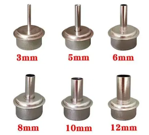 861DW Straight Nozzle Copy series:3mm/5mm/6mm/8mm/10mm/12mm.