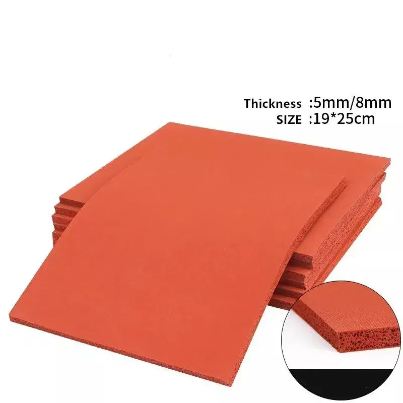 OCA PUNCHING LAMINATING PAD RED 5MM.