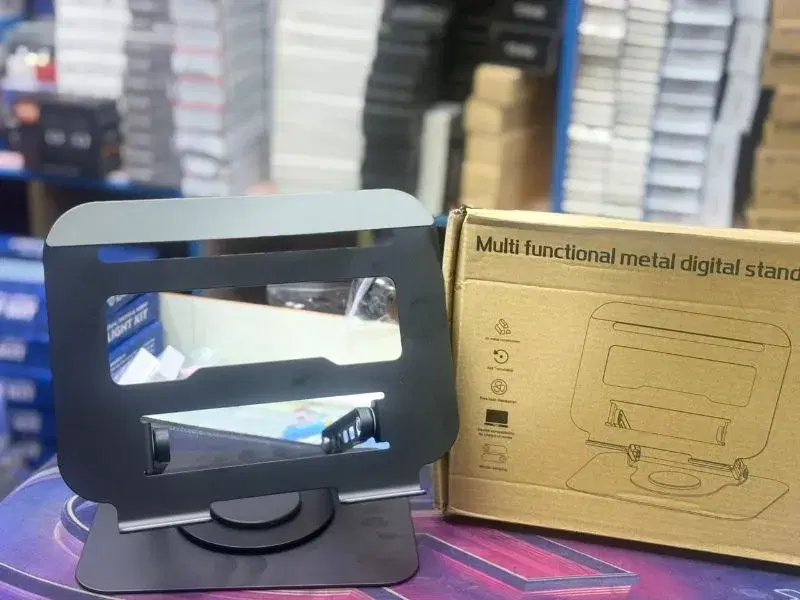 Multifunctional Foldable Metal Digital Laptop Stand.