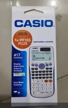 Casio FX-991ES Plus - Non-Programmable Scientific Calculator, 417 Functions - Calculators