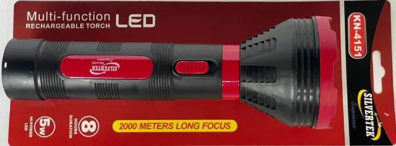 SILVERTEK KN-4151 Multifunctional LED Rechargeable Torch.