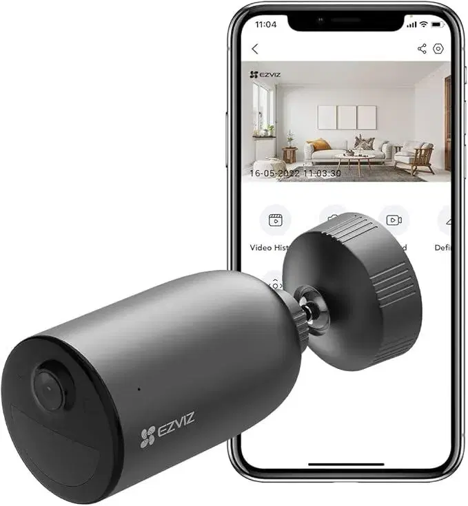 EZVIZ EB3 Solar Bundle Security Camera||CS-EB3-R200-1K3FL4GA.