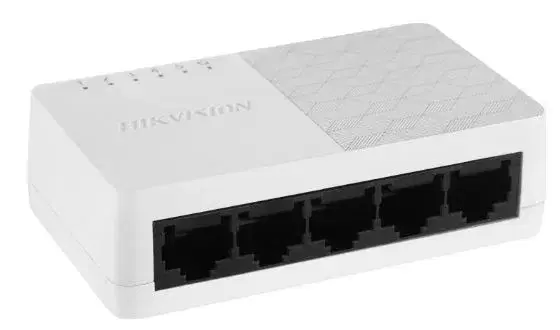 HIVISION DS-3E0105D-O 5-Port Newtork Switch.