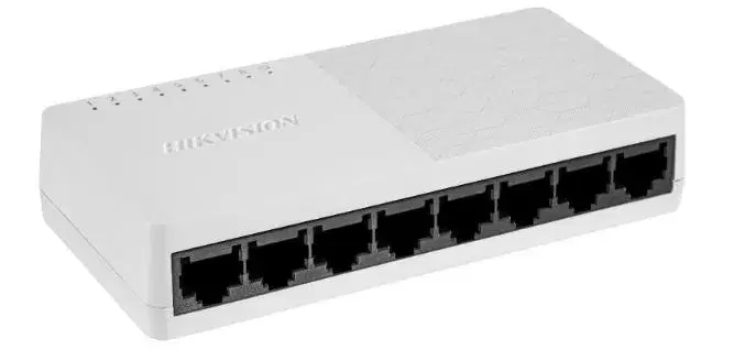 HIKVISION DS-3E0108D-O 8-Port Newtork Switch.
