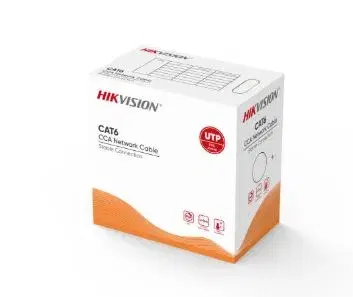 HIKVISION DS-1LN6UU-CCA Coated Copper CAT6 Network Cables.