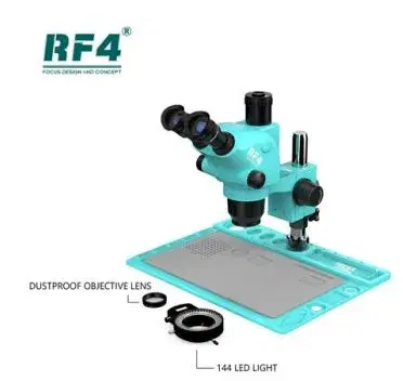 RF4 RF6565TVD2 Trinocular Stereo Microscope.
