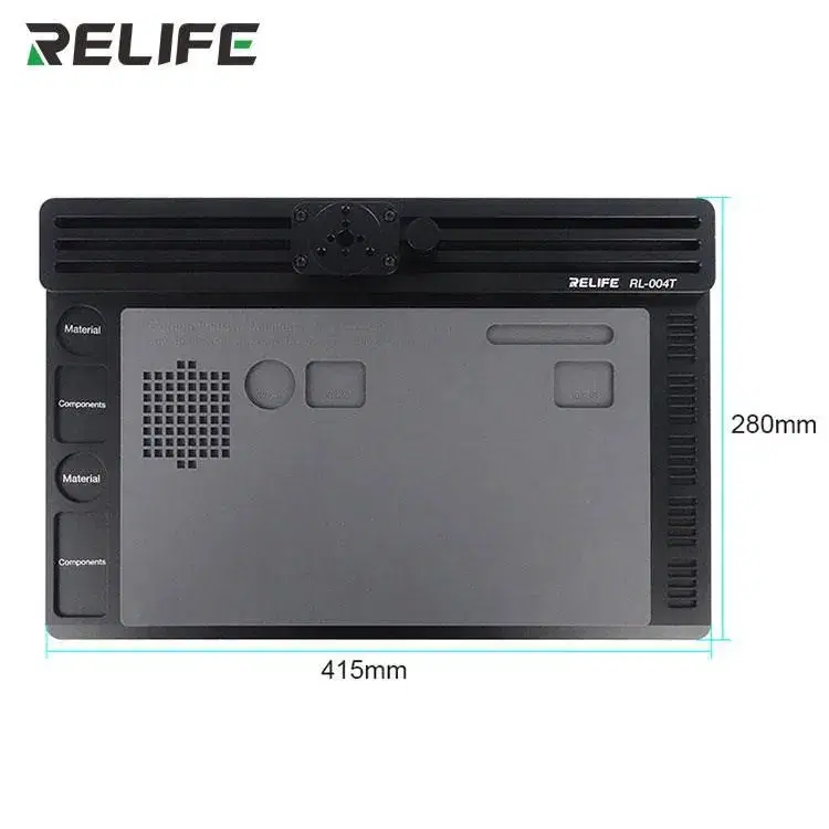 RELIFE RL-004T Microscope aluminum alloy Track acve base / black.