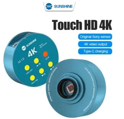 M-19 4K CAMERA WITH TOUCH CONTROL FUNCTION.