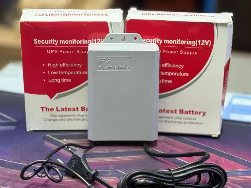 Security monitoring 12v Ups power supply 6000 mah battery