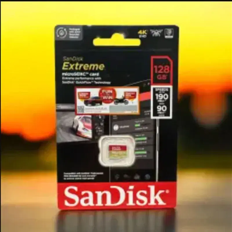 SanDisk Extreme Micro SD XC Card 128GB Memory Card