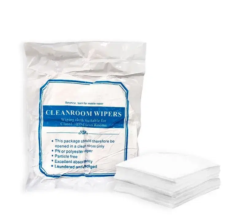 Sunshine white cloth with 152 pcs Mobile Screen Dust Cleaner
