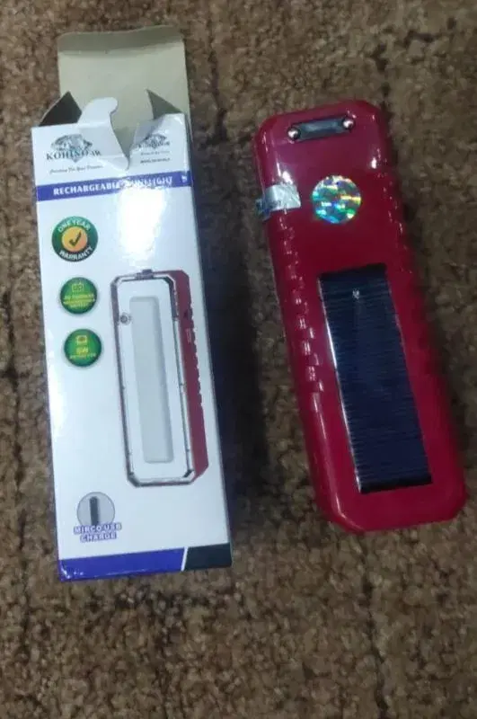 KOHINOOR LED+Solar Emergency Light.