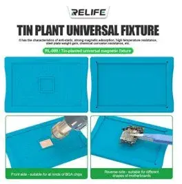 RELIFE RL-088 Tin-planted Universal Magnetic Fixture Mulfunctional Double-sided For Mobile Phones Repair Tools.