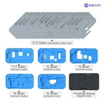 Mijing Z20 Pro 22 IN 1 Middle Layer Reballing Platform MBGA For iPhone X-15.