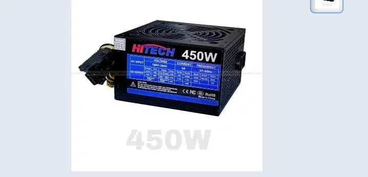 Hi-Tech Switched Mode Power Supply 450W