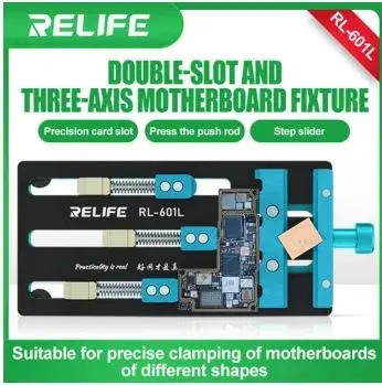 RELIFE RL-601L Card slot mobile phone motherboard repair multi-purpose fixture.