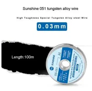 Sunshine SS-051 0.03mm LCD Cutting wire.