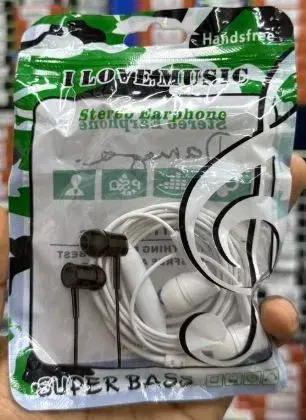 Stereo Earphone With Super Bass.