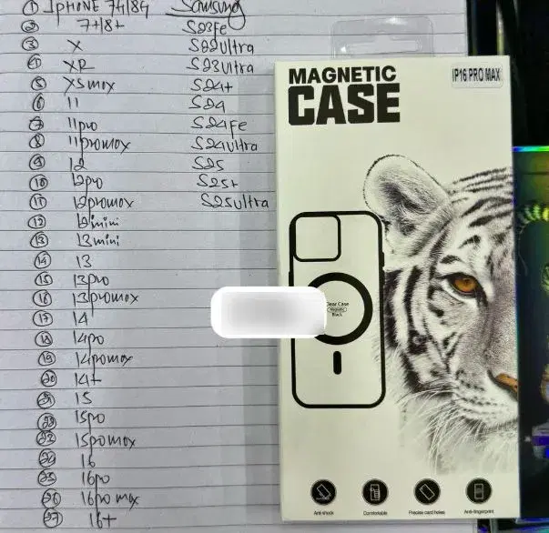 Magnetic Magsafe Case For Mobile Phone.