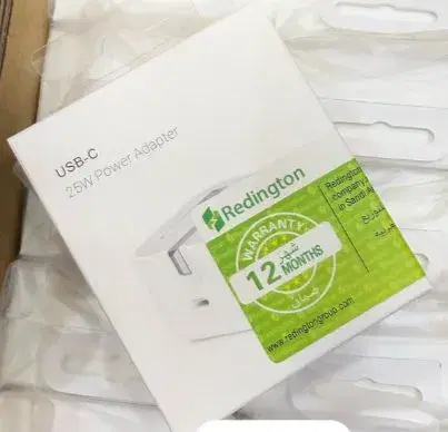 25W USB-C Power Adapter From Redington|| 12 Months Warranty.