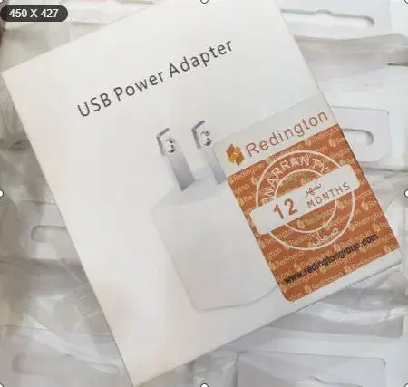Redington USB Power Adapter|| 12 months warranty.