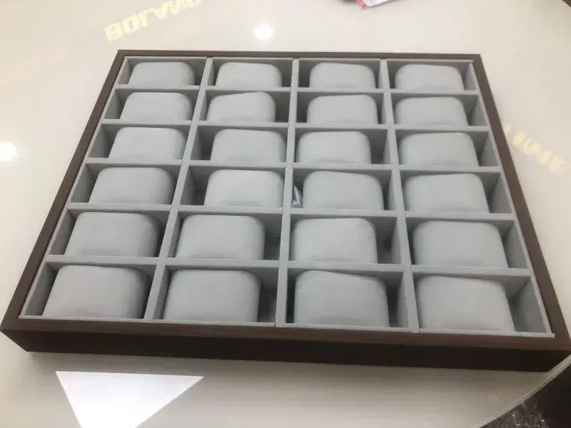 Gray Watch Counter Display Tray|| watch Cases.