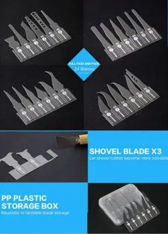 SUNSHINE SS-101A IC remover Blades without handle.
