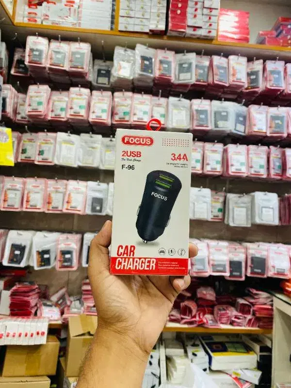 Focus F-96 2USB Car Charger.
