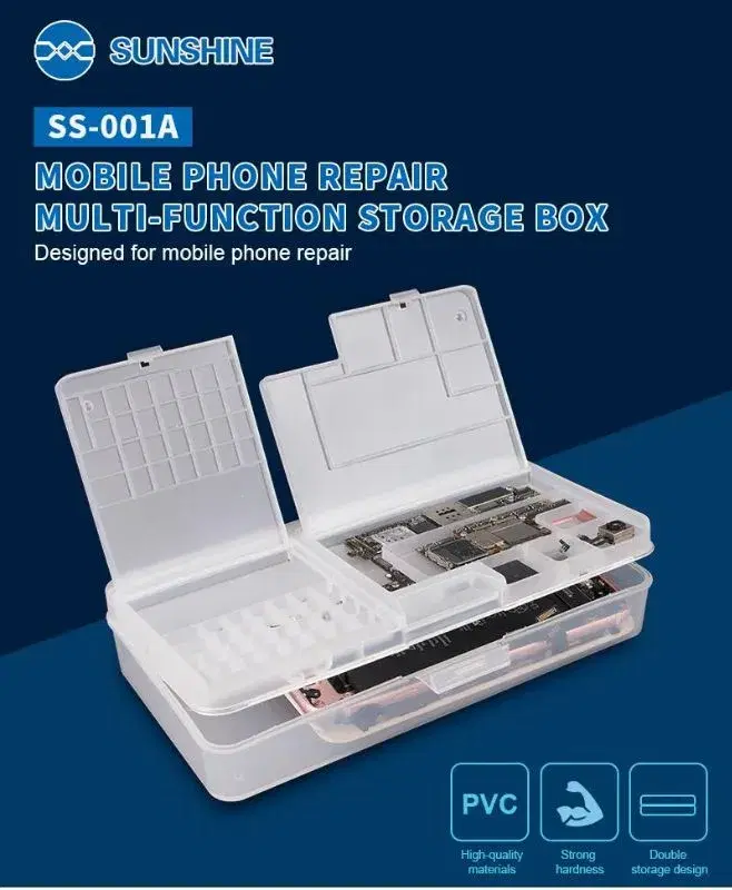 SUNSHINE SS-001A mobile phone repair multi-function storage box.