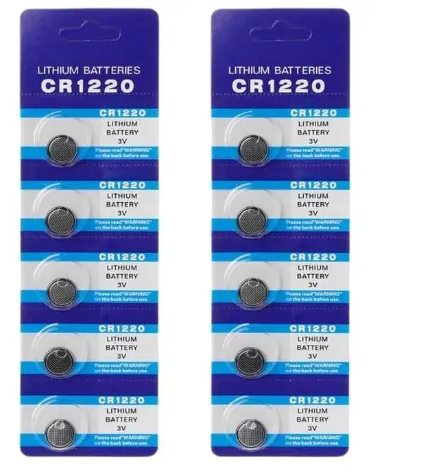 CR1220 3V Cell Battery Watch Buton CR1220 Batteries CR 1220