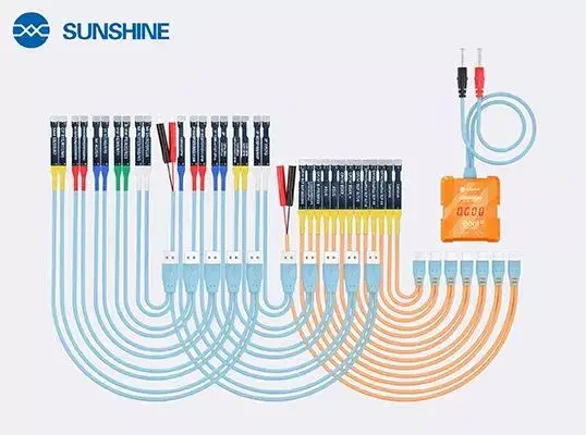 SUNSHINE IBOOT D model IP&Android mobile phone digital boot cable 2 IN 1.